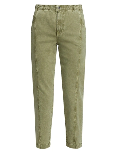 Shop 7 For All Mankind Slim Fit Joggers In Mineral Military