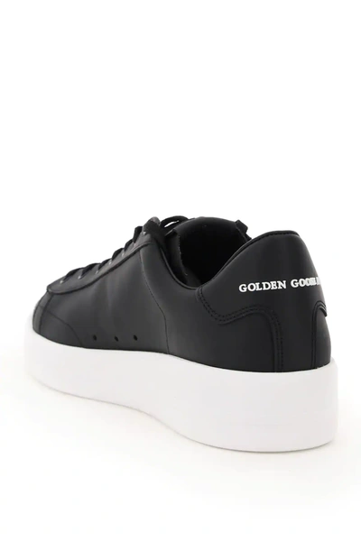 Shop Golden Goose Purestar Sneakers In Black