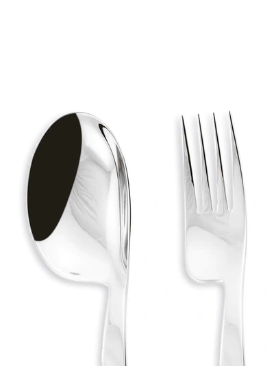 Shop Sambonet Gio Ponti Conca Serving Set In Metallic