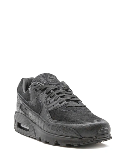 Shop Nike Air Max 90 "animal Pack" Sneakers In Black