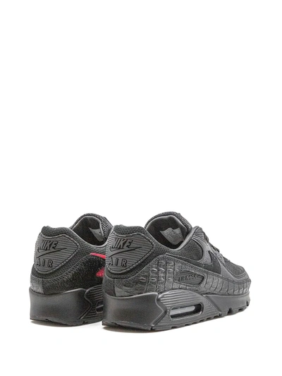 Nike Air Max 90 "animal Pack" Sneakers In Black