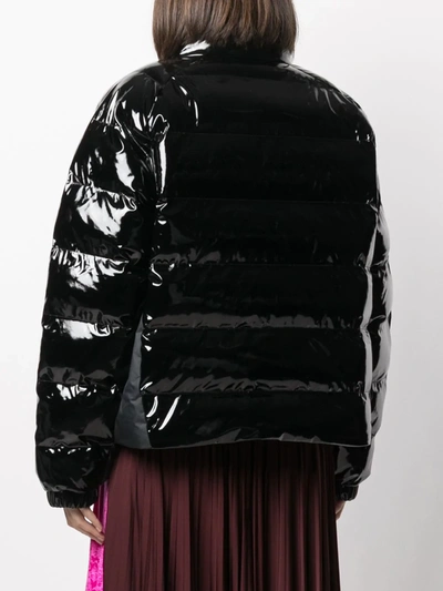 NIKE WET-LOOK PADDED JACKET 