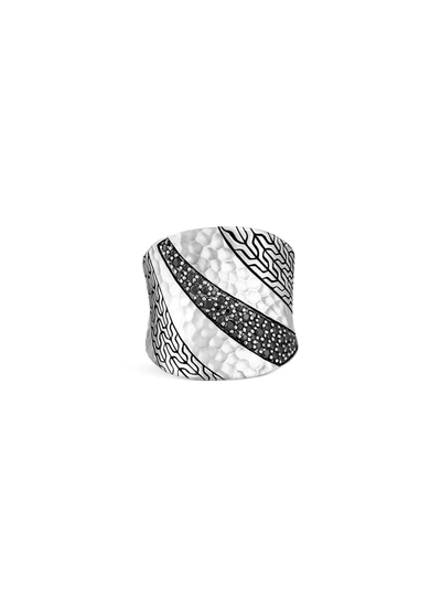 Shop John Hardy Classic Chain' Sapphire Spinel Sterling Silver Ring