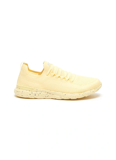 Shop Apl Athletic Propulsion Labs 'techloom Breeze' Lace Up Running Sneakers In Yellow