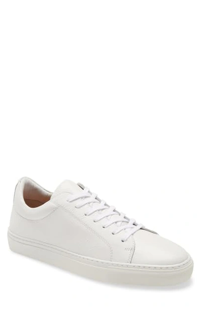 Shop Supply Lab Damian Lace-up Sneaker In White Tumbled Leather