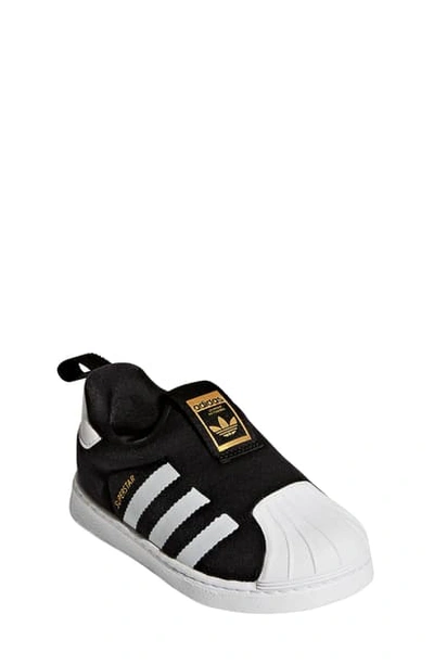 Adidas Originals Adidas Boys' Little Kids' Originals Superstar 360 Slip-on  Casual Shoes In Core Black/ White/ Gold Met | ModeSens