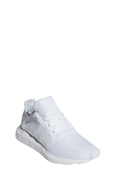 Shop Adidas Originals Swift Run Sneaker In White/ White/ White