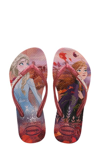 havaianas frozen flip flops