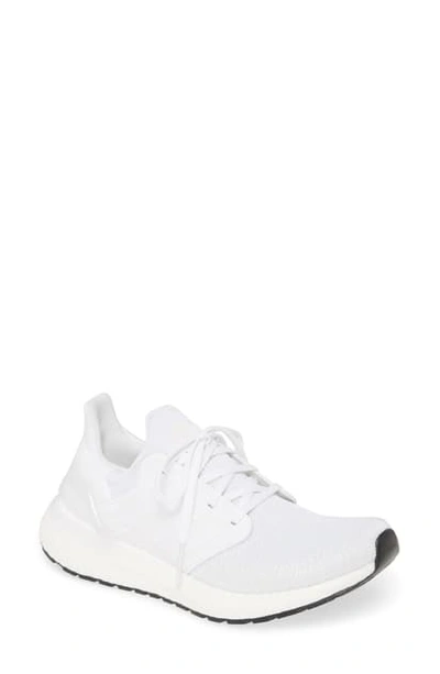 Shop Adidas Originals Ultraboost 20 Running Shoe In Cloud White/ White/ Core Black