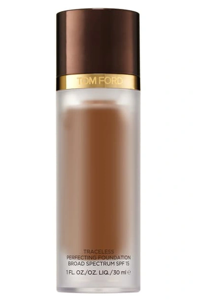 Shop Tom Ford Traceless Perfecting Foundation Spf 15 In 10.0 Chestnut