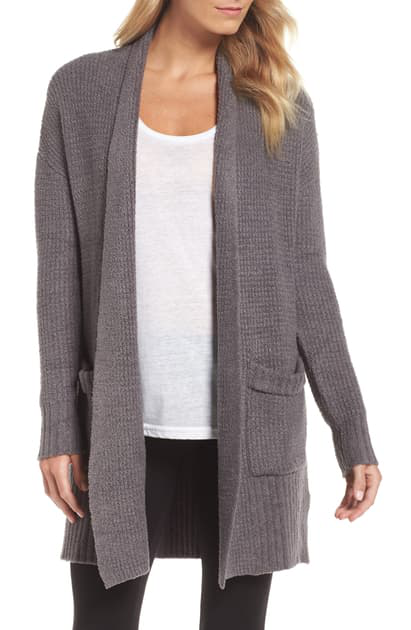 barefoot dreams cozychic lite long weekend cardigan