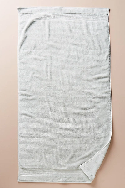 Shop Kassatex Pergamon Towel Collection By  In Blue Size Wash Cloth