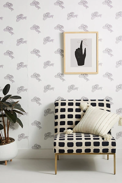 Shop Clare V . Bows Wallpaper By . In Black Size Xs