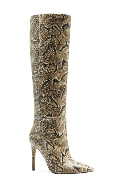 Shop Vince Camuto Fendels Knee High Boot In Multi Leather