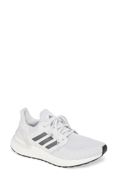 Shop Adidas Originals Ultraboost 20 Running Shoe In Dash Grey/ Grey / White