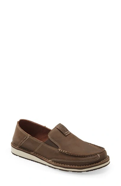 Shop Ariat Eco Cruiser Loafer In Barbed Brown
