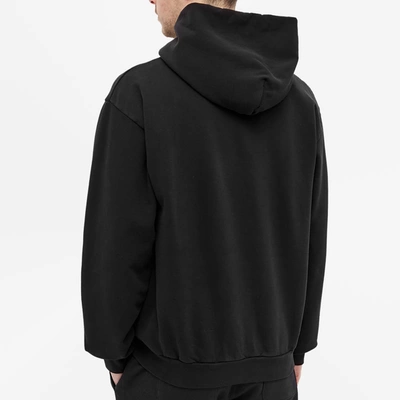 Shop Sporty And Rich Sporty & Rich Science Of Good Health Hoody In Black