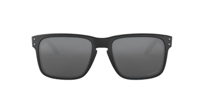 Oakley Men's Polarized Low Bridge Fit Sunglasses, Oo9244 Holbrook 56 In Prizm Black