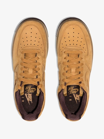 Shop Nike Yellow Air Force 1 Low Retro Sp Sneakers