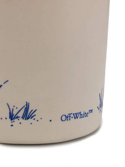 Shop Off-white Grass Ceramics Glass In Neutrals