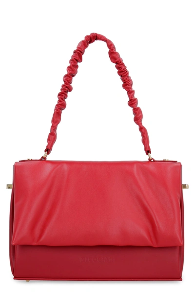 Shop Nico Giani Polly Leather Bag In Red
