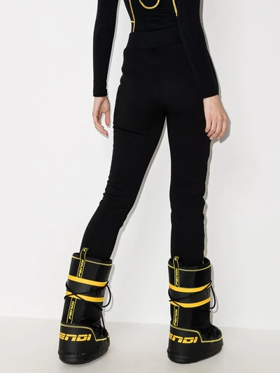 Shop Fendi Logo-embellished Track Pants In Black