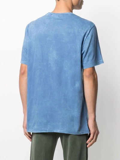 Shop Nike Acid Wash T-shirt In Blue