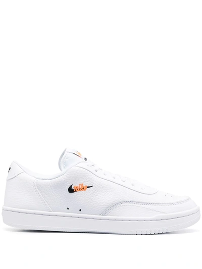 Shop Nike Court Vintage Low-top Sneakers In White