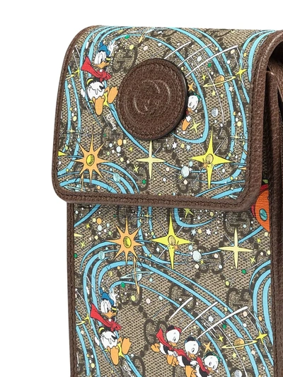 Shop Gucci X Disney Donald Duck Mini Bag In Neutrals