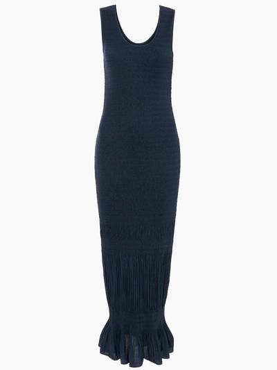 Shop Jw Anderson Fitted Tank Dress In Black