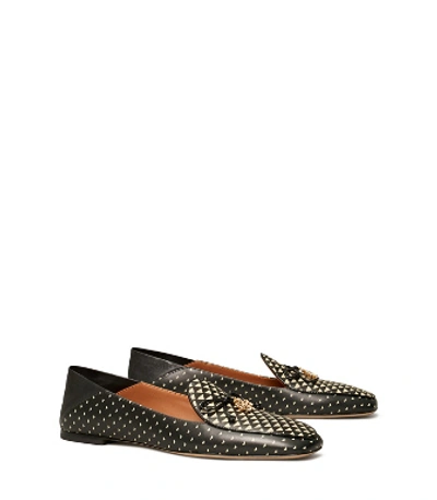 Shop Tory Burch Tory Charm Loafer In Triangle Geo