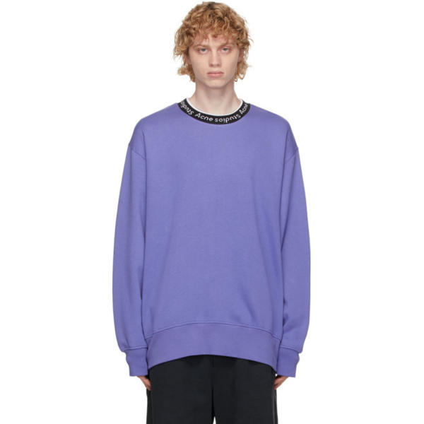 acne studios logo sweater