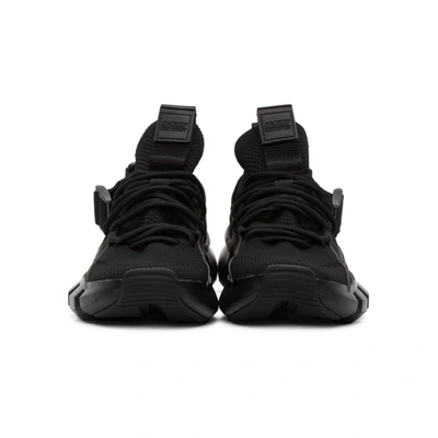 Shop Neil Barrett Black Li Ning Edition Essense 2.3 Sneakers In 01 Black