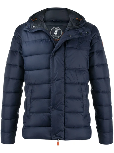 Shop Save The Duck D3972m Gigay Padded Jacket In Blue