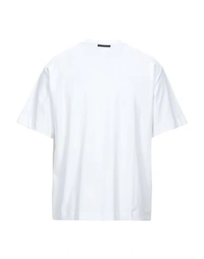 Shop Diesel Black Gold T-shirts In White