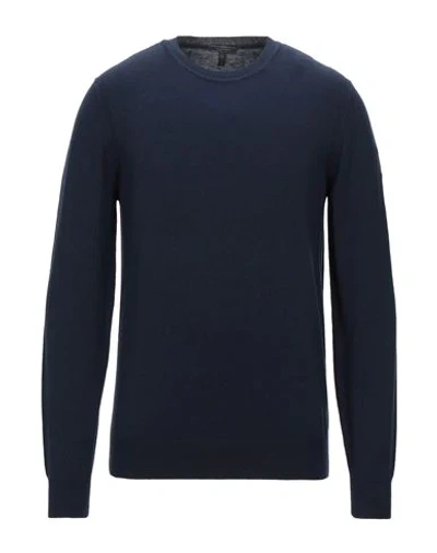 Shop Belstaff Sweaters In Dark Blue