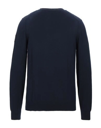 Shop Belstaff Sweaters In Dark Blue
