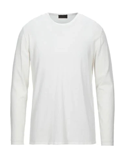 Shop Altea Man Sweater White Size Xxs Cotton
