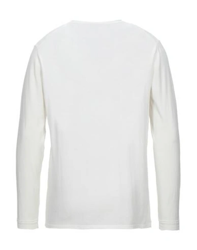 Shop Altea Man Sweater White Size Xxs Cotton