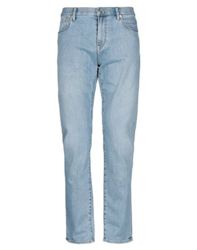 Shop Burberry Jeans In Blue