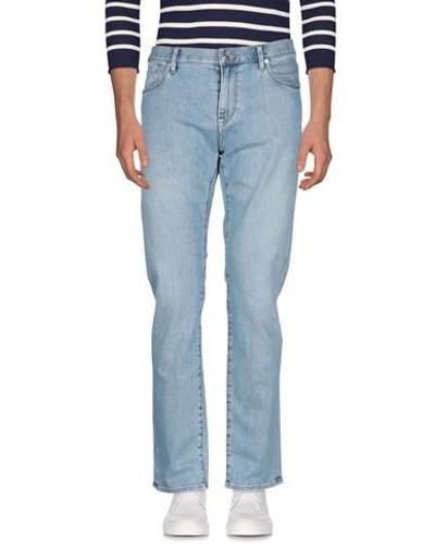 Shop Burberry Jeans In Blue