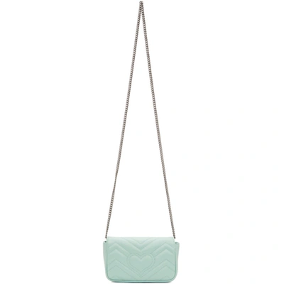 Gucci handbag bag 476433 SUPER MINI GG MARMONT CREAM LEATHER LEATHER  HANDBAG ref.784746 - Joli Closet