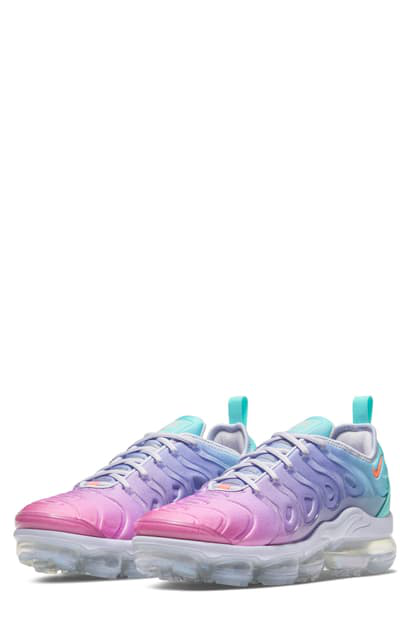 pink and yellow vapormax plus