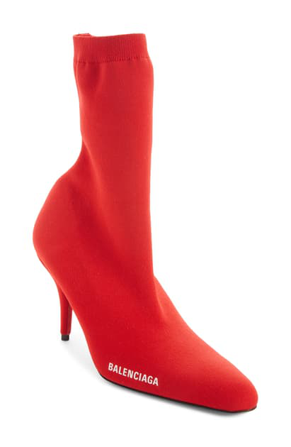 balenciaga pointy toe bootie