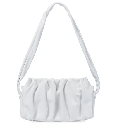 Shop Elleme Vague Leather Shoulder Bag In White