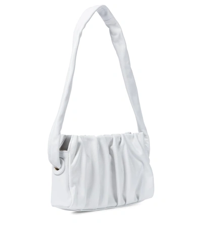 Shop Elleme Vague Leather Shoulder Bag In White