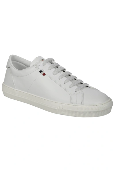 Shop Moncler Flat Shoes In Bianco
