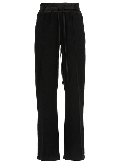 Shop Andrea Ya'aqov Cashmere Trousers In Black