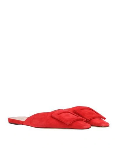 Shop Marni Mules In Red