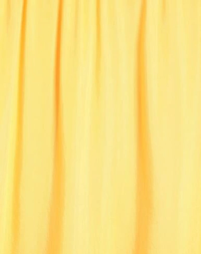 Shop American Vintage Woman Long Skirt Yellow Size M Viscose, Cupro